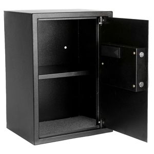 <b>Home</b> Use E50EA Electronic Password Black Steel Plate <b>Safe</b> <b>Box</b> Storage Locker - Product Image 4
