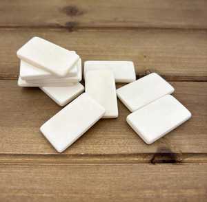 Bone Blanks Antiqued Bone White Bone Bone Cabochons Bead Blanks Bone Beads Runes Scrimshaw Oddities Buffalo Bone Slab Handmade - Product Image 5
