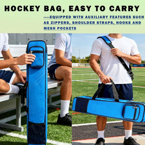 High Capacity Waterproof Travel Field Hockey Bag With Stick Holder And Spacious Compartments For Equipment Storage - Product Image 6