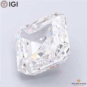 เพชร CVD ทรงแอสเชอร์ สี E ความสะอาดระดับ VS1 คุณภาพสูงสุด น้ำหนัก 5.50 กะรัต พร้อมใบรับรอง IGI เหมาะสำหรับเป็นของขวัญแต่งงานสุดหรู - Product Image 6