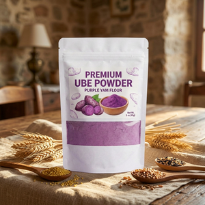 Poudre d'igname violette Ube de qualité supérieure, farine naturelle lyophilisée de qualité alimentaire pour pâtisserie, garniture de dessert, 1 kg - Product Image 3