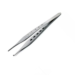 Pinzas de tejido Adson de acero inoxidable Ametrine Surgical AS-786, manuales, 12 cm, 1x2 dientes, 5 pulgadas, juego de instrumentos anatómicos, CE - Product Image 6