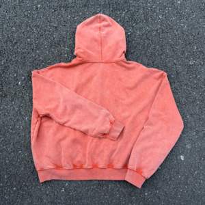Hoodie court premium pour homme, coupe boxy, double couche, épais 600 GSM, zippé, effet vieilli, délavé à l'acide, doublé, streetwear, oversize - Product Image 2