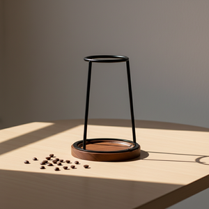 Support pour filtre à café en métal de qualité supérieure 3009451 avec revêtement noir - Product Image 5