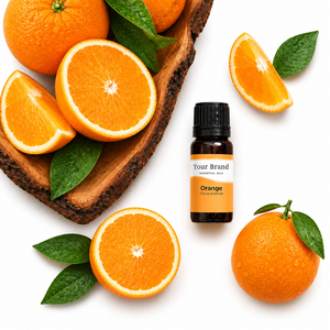 Pure Natural <b>Orange</b> Essential Oil Cold <b>Pressed</b> Fresh <b>Orange</b> Oil for Mood Uplifting Home Fragrance Skin Care OEM - Product Image 1