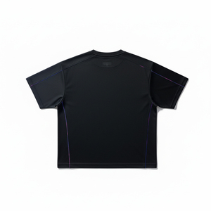 เสื้อยืดทรงบ็อกซี่ผ้าฝ้ายออร์แกนิคระบายอากาศได้ดี เสื้อยืดโอเวอร์ไซส์แบบยั่งยืน ไหล่ตก สตรีทแวร์ แบรนด์สั่งทำ เสื้อเปล่าผู้ชาย - Product Image 4