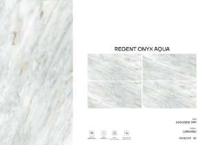 Azulejos de porcelana modernos y elegantes con diseño tallado, tamaño 600x1200, azulejos de gran tamaño para uso interior residencial y comercial. - Product Image 6