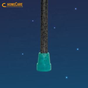 Bastón de Caminar Plegable Ajustable de 5 Secciones con Punta de Goma y Mango en T Luminoso, Capacidad de 250 LBS, para Seguridad Nocturna al Aire Libre, Venta Caliente OEM - Product Image 4