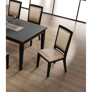 Set di 2 Sedie da Pranzo in Legno Stile Contemporaneo per Comfort in Cucina e Sala da Pranzo - Product Image 1