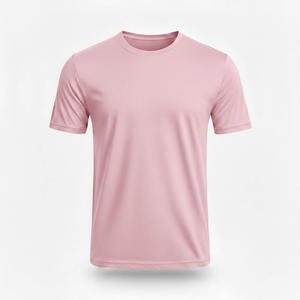 T-shirt personnalisé 100 % coton pour homme, uni, à manches courtes, vente en gros, t-shirt unisexe décontracté basique en coton et polyester - Product Image 6