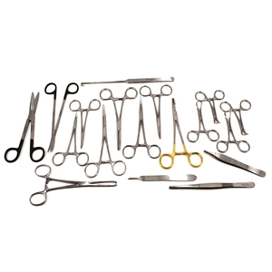 Juego de Instrumentos Quirúrgicos Veterinarios SureMed, Kit de Esterilización Canina y Felina, Tijeras Quirúrgicas Manuales de Acero Inoxidable - Product Image 4