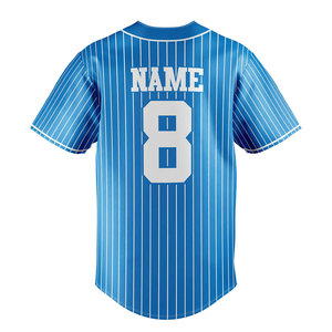 <b>Top</b> Quality New Factory Sportswear Baseball Jersey Hot Sale Outfit Budget Friendly Button Up Adult Sublimation Baseball Jersey - Product Image 6