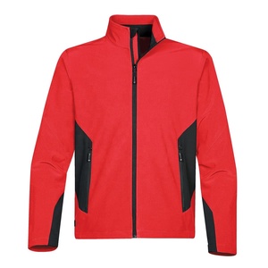 <b>High</b> <b>Visibility</b> Winter Fleece <b>Jacket</b> Zipper Front Hooded Windproof Workwear <b>Softshell</b> Outerwear Custom Uniform for Outdoor Use - Product Image 6
