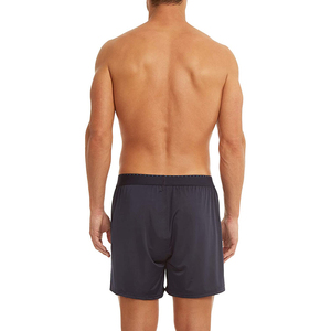 Shorts de sport décontractés pour hommes, best-sellers, en toile de coton et polyester, anti-plis, séchage rapide, écologiques, couleur unie, avec logo personnalisé imprimé - Product Image 3