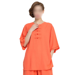 Uniforme de Tai Chi entièrement personnalisé, nouvelle arrivée, vêtements d'entraînement d'arts martiaux, produit de qualité supérieure, uniforme de Kung Fu pour femmes - Product Image 1