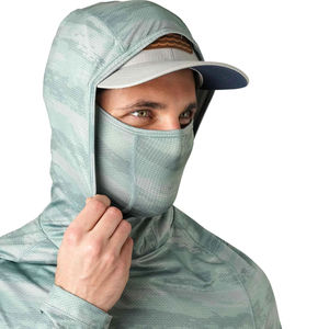 Chaqueta de Pesca con Capucha de Manga Larga Unisex, Estampado de Camuflaje, UPF 50, Anti-UV, Secado Rápido, Ropa de Exterior para Adultos - Product Image 4