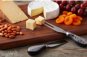 <b>Cheese</b> <b>Knife</b> <b>Set</b> Of 4 Stainless Steel Blades Resin Handles Durable Design For Serving <b>Cheese</b> Home Dining And Cake Serving - Product Image 5