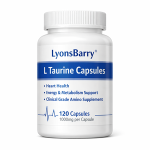 Cápsulas de L-Taurina, Salud del Corazón, Apoyo al Metabolismo Energético, Suplemento Aminoácido de Grado Clínico, Fabricante OEM - Product Image 2