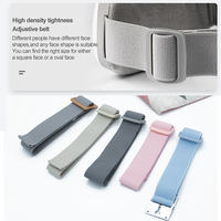 Bande élastique réglable en nylon, caoutchouc et polyester pour lunettes de massage, sangle de ceinture de sécurité