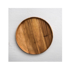 Heart Shaped Wooden Dish Durable Bamboo Dessert Platter for Valentine's Day and Special Occasions Multi Purpose <b>Tray</b> - Product Image 2