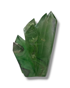 Grappe de Fluorite Naturelle Multi Points Pierre de Quartz Spécimen Minéral de Guérison Brute pour Cadeau ou Décoration Intérieure - Product Image 5