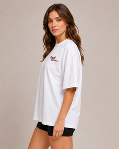 T-shirt de sport pour femme à épaules tombantes, coupe ample, col rond, en polyester de haute qualité, idéal pour le yoga et l'entraînement - Product Image 3