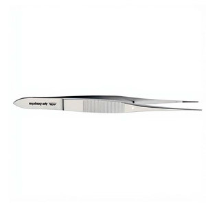 Pinzas para tejidos delicados con dientes finos 1X2 y pasador estabilizador para manipulación quirúrgica de precisión y aseguramiento - Product Image 2