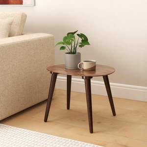 Mesa de Centro de Madera |   Mesa de Cóctel |   Mesa de Centro/Mesa Auxiliar para Decoración de Sala de Estar, Dormitorio y Oficina (Marrón) - Product Image 3