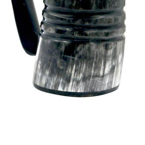 Jarra de cuerno natural Vikinga para beber vino o cerveza, tazas únicas perfectas para fiestas, bodas y otras celebraciones. 2026 - Product Image 6