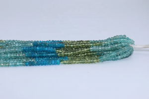 คอลเลกชันเครื่องประดับลูกปัดอัญมณีหลายเหลี่ยมเพชรพลอยธรรมชาติ - Product Image 2