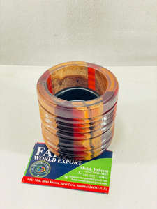 Quemador de Incienso de Resina de Diseño Moderno y Personalizado, Plato para Bakhoor de Primera Calidad para Hogares Islámicos, Hecho de Madera de Sequo - Product Image 2