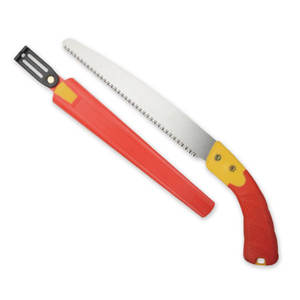 Scie à élaguer droite SONO J270 pour jardinage et agriculture, en acier à haute teneur en carbone, lame fixe 270 mm, 20 TPI, manche en plastique - Product Image 1