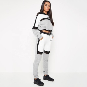 Womens Sweat Pants Jogger With Hoodie <b>Set</b> Tracksuit 2026 High Quality Lightweight Print Gym Wear Womens - Product Image 3