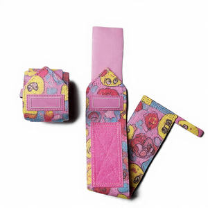 Muñequeras Ligeras Impresas para Levantamiento de Pesas con Lazos para Pulgares, Muñequera Elástica Resistente para Entrenamiento en Gimnasio, Soporte para Muñeca - Product Image 4