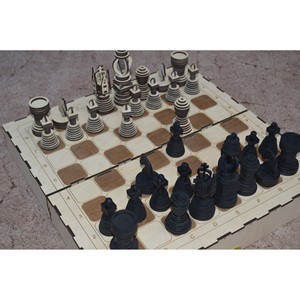 Bamboo Eco-Friendly <b>Chess</b> <b>Set</b> Wholesale | Handcrafted Sustainable <b>Board</b> Game - Product Image 4