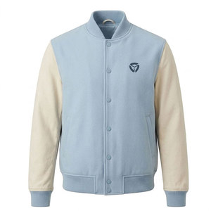 Everyday Style <b>Men</b> Letterman <b>Jacket</b> Soft Fabric Casual Design Ideal Winter <b>Jacket</b> For Streetwear Fashion And Comfortable Layerin - Product Image 1