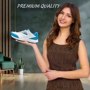 รองเท้าผ้าใบสำหรับวิ่งสำหรับผู้ใหญ่และวัยรุ่นรองเท้ากีฬาลำลองระบายอากาศได้ดีใช้ได้ทั้งฤดูใบไม้ผลิ/ฤดูหนาว - Product Image 5