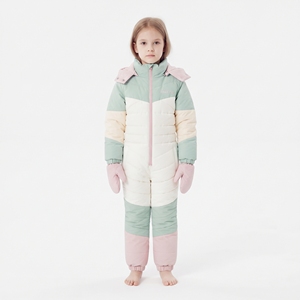 <b>Kids</b> Boys Girls One Piece Ski <b>Suit</b> Warm Breathable Polyester Snowsuit Winter Outdoor Snow Sports Clothing - Product Image 1
