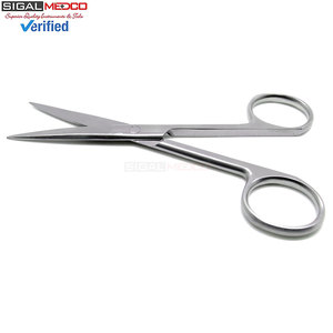 กรรไกรผ่าตัดแบบตรง ขนาด 4.5 นิ้ว ทำจากเหล็กกล้าไร้สนิมคมกริบ ได้รับการรับรองมาตรฐาน CE สำหรับการตัดเนื้อเยื่ออย่างแม่นยำ - Product Image 3