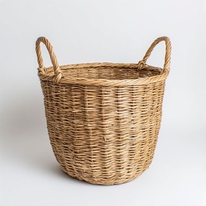 Cesta de Lujo de Doble Asa de Fibra Natural para Cocina y Baño, Fácil de Transportar y Hermosa para Almacenamiento y Exhibición Decorativa - Product Image 5