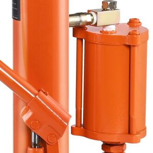 Sollevatore Idraulico a Pistone Singolo da 8 Tonnellate con Cilindro a Corsa Lunga, Sollevatore Motore, Pompa ad Aria e Base a Forcella per Costruzioni - Product Image 5