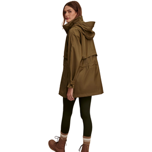 Chaqueta Impermeable para Mujer, con Capucha, Larga, Ligera, Cortavientos, para Uso Diario, Viajes, Primavera y Otoño - Product Image 4