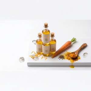 Aceite de Belleza con Infusión de Tejido de Zanahoria 100% Puro Destilado al Vapor, Fórmula Cosmética y para el Cuidado Personal de la Piel con Certificación ISO - Product Image 1