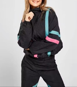 Veste de survêtement coupe-vent imperméable légère et respirante en polyester pour streetwear et activités de plein air - Product Image 4