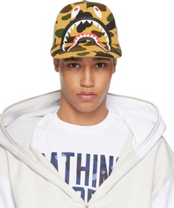 หมวกแก๊ป Snapback ลายพรางปากฉลาม แบบซักได้ พร้อมโซ่  สำหรับทุกเพศ  6 แผง ปรับขนาดได้ สไตล์สตรีท  หมวกเบสบอล  ปักลายด้านหน้า - Product Image 5