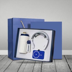 Special Hot Summer Wedding Souvenirs Promo <b>Gift</b> Mug Power Bank Foldable Fan <b>Gift</b> Set <b>for</b> Guests - Product Image 5