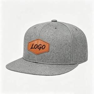 Hot Sale Blank Unstructured <b>Flat</b> Brim <b>Cap</b> Mid Profile Classic Fabric Plastic Buckle 5 Panel Customized Labeling Dad <b>Cap</b> For <b>Men</b> - Product Image 4