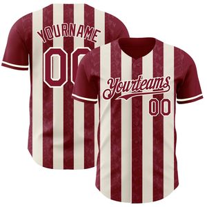 OEM Sublimation Baseball Jersey 100% Polyester Short Sleeve Breathable Full Button Custom <b>Name</b> Number Supplier - Product Image 5