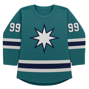 Maillot de hockey personnalisé sublimé, uniforme de hockey sur glace tendance 2026, tenue professionnelle de hockey sur glace - Product Image 6