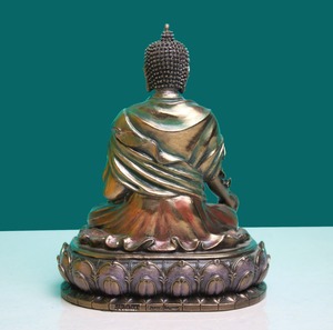 POLYRESIN Eco-Friendly Hand-painted Nirmala Handicrafts NH2083 High Quality <b>Large</b> Thai <b>Buddha</b> <b>Statue</b> From Rajasthan - Product Image 2